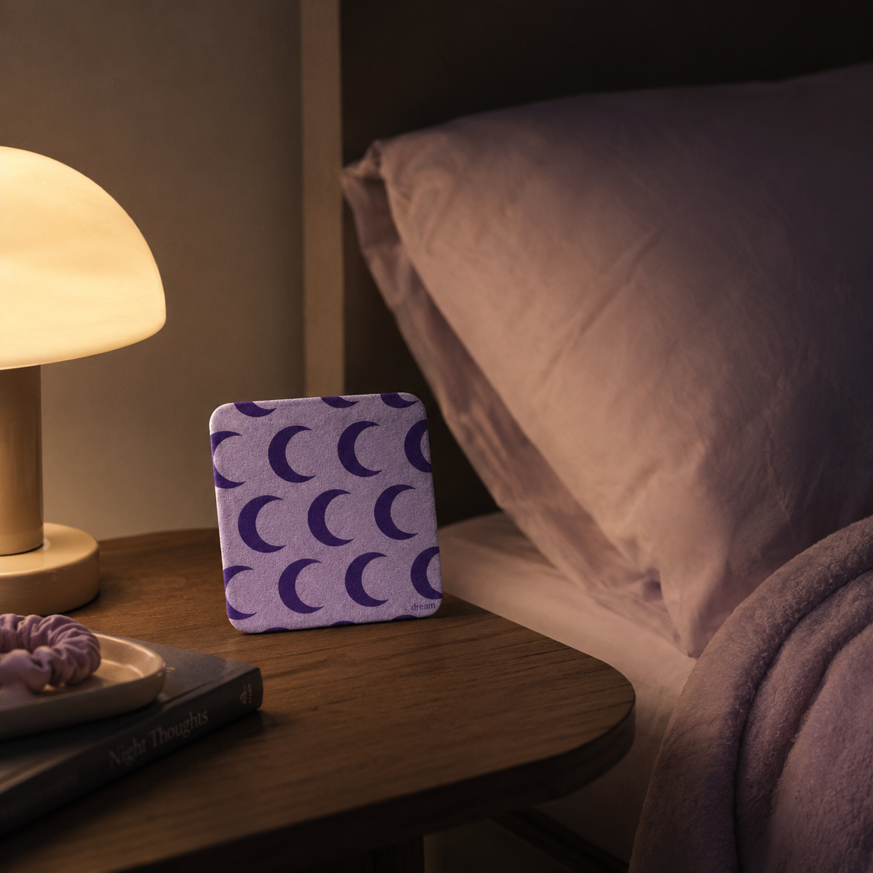 DREAM sleep patch on bedside table